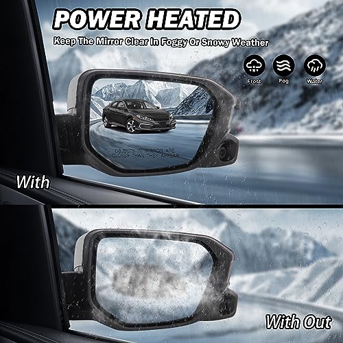 Passenger Side View Mirror Compatible with 2016-2021 Honda Civic - Product Imagery