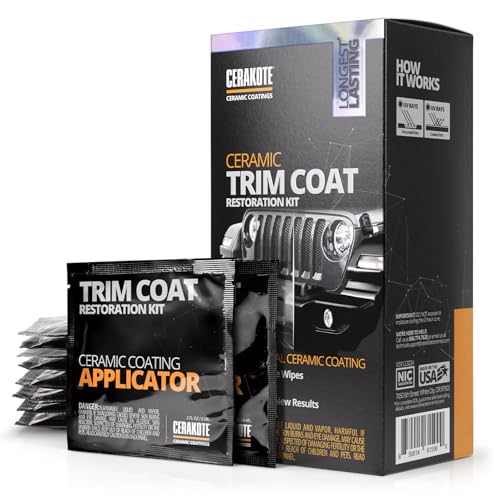 CERAKOTE® Ceramic Trim Coat Kit - Quick Plastic Trim Restorer - - Product Imagery