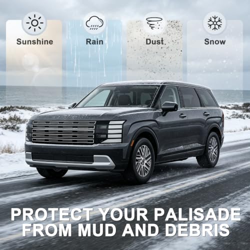 Muslogy Mud Flaps for 2026 Hyundai Palisade (Not for Calligraphy) - Product Imagery