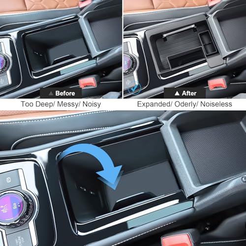 2025 2026 Tiguan Center Console Organizer Front, for VW Tiguan - Product Imagery