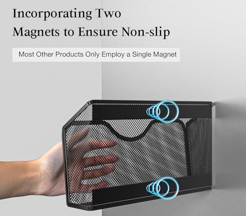 JANE EYRE Magnetic File Holder - 3PCS Paper Mail Organizer - Product Imagery