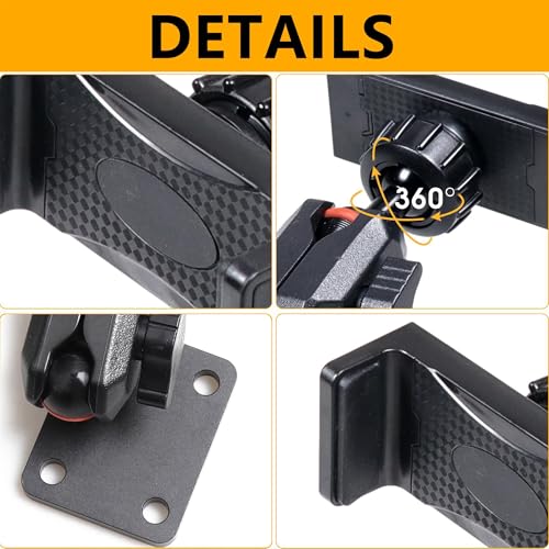 Dash Phone Mount for 2024-2026 Jeep Wrangler JL 2/4 Door/4XE & - Product Imagery