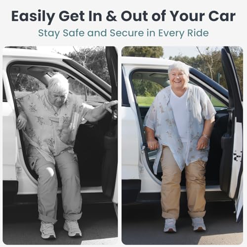 PELEGON Car Door Handle for Elderly (2 Pack) Car Cane Assist - Product Imagery