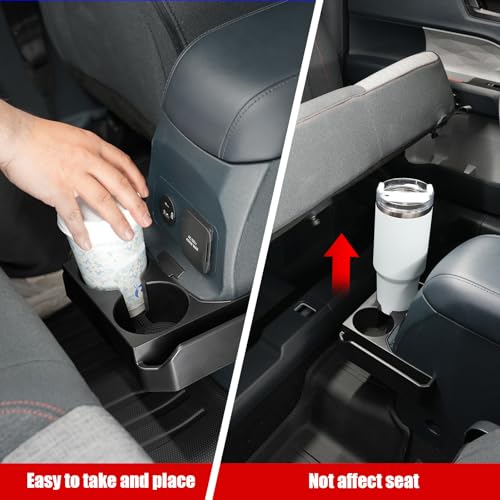 Mabett Removable Rear Cup Holder for 2022-2026 Ford Maverick - Product Imagery
