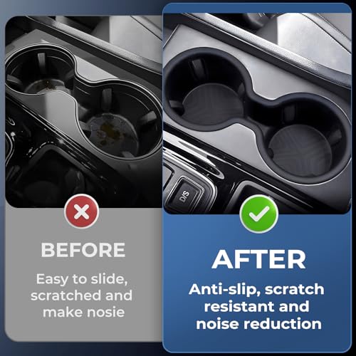 Center Console Cup Holder Inserts for Honda Pilot 2023-2026 & - Product Imagery