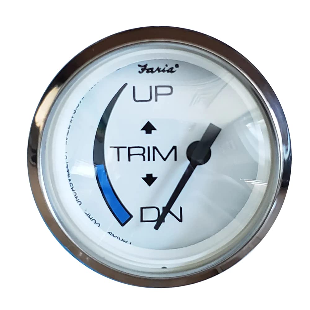 Faria 13889 Chesapeake Trim Gauge (Honda) - White SS, 2" - Product Imagery