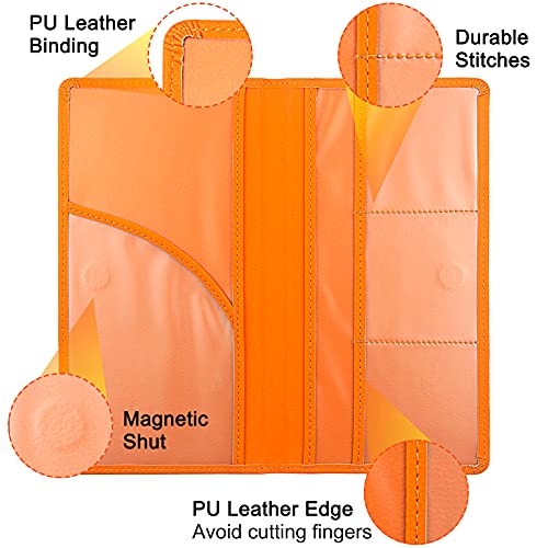 LumiMokki Premium Car Registration & Insurance Card Holder, - Product Imagery
