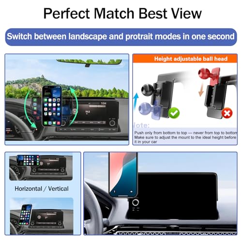 Magnetic Phone Holder for Honda Civic 2026 2025 2024 2023 2022 - Product Imagery