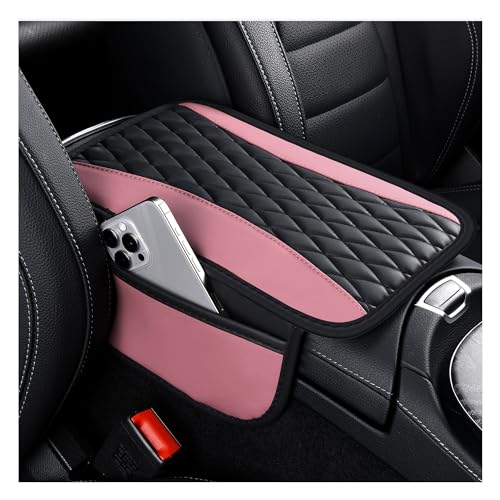 IHOTDER Patchwork Leather Center Console Covers for - Product Imagery