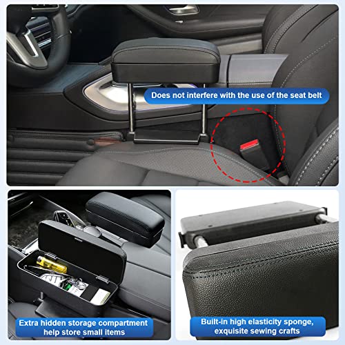 CDEFG Car Armrest Support Elbow Rest Pad Armrest Extender - Product Imagery