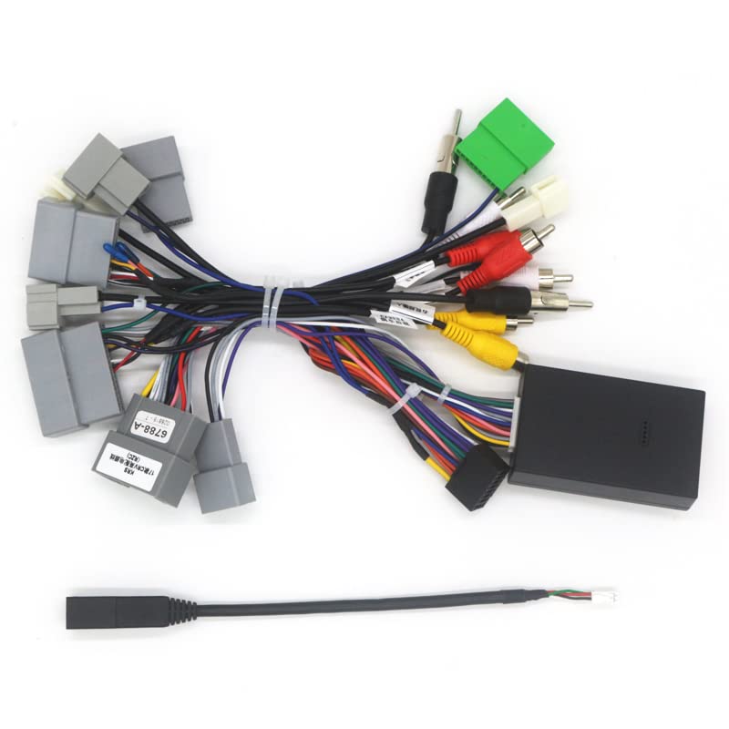 16pin Car Radio Stereo Power Retrofit Wiring Harness Cable - Product Imagery