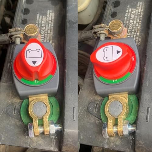 Ampper Top Post Battery Disconnect Switch 12V - 48V, Marine - Product Imagery