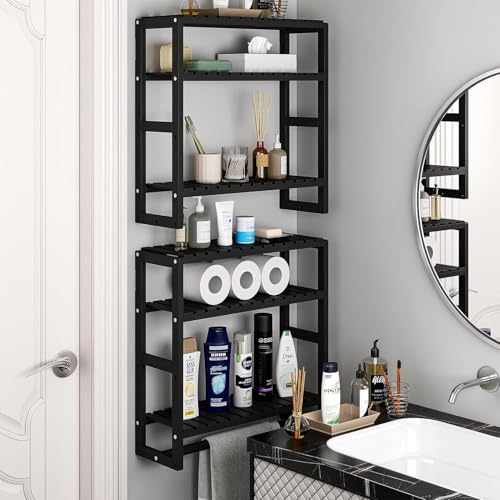 Galood Over The Toilet Storage Bathroom Shelves Wall Mounted - Product Imagery