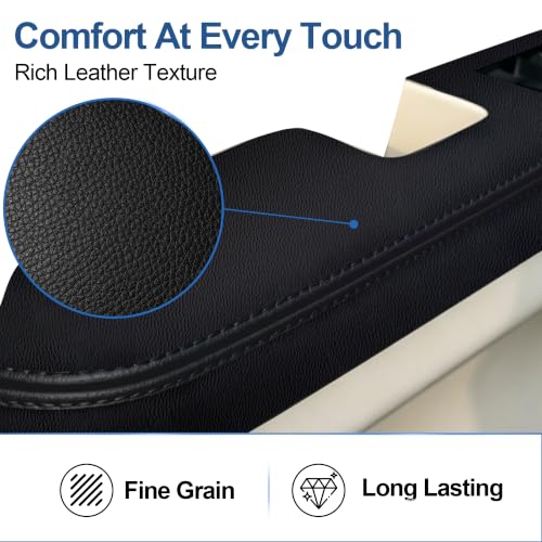 AOMSAZTO Car Door Armrest Pads Leather for Honda CRV 2007-2012 - Product Imagery