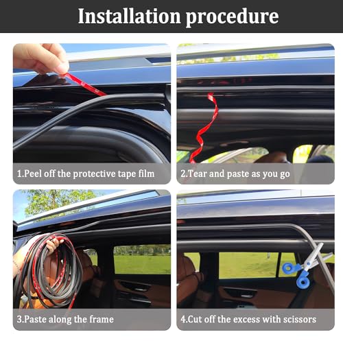 Car Door Rubber Seal Strip,Double Layer L Shape Automotive - Product Imagery