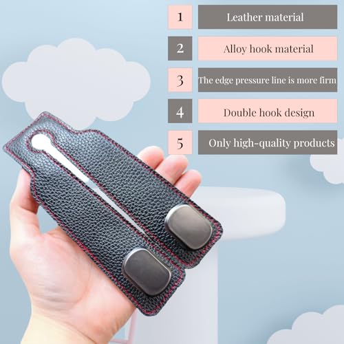 Coozyland Car Hooks, Coozy Land Metal Multi-Function Leather Car - Product Imagery
