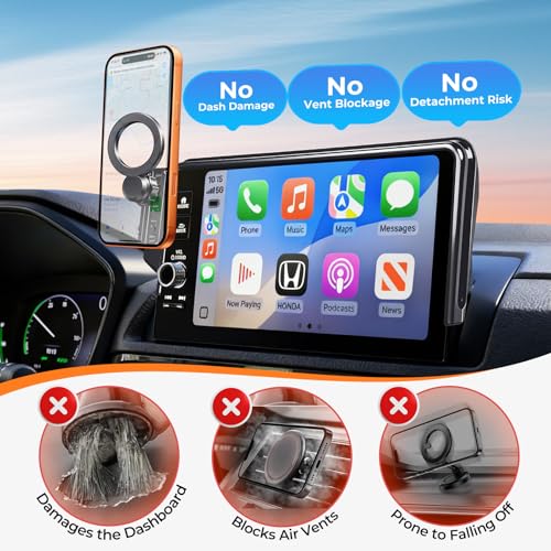 Car Phone Holder for Honda CRV & HRV 2026 2025 2024 2023 (Only - Product Imagery