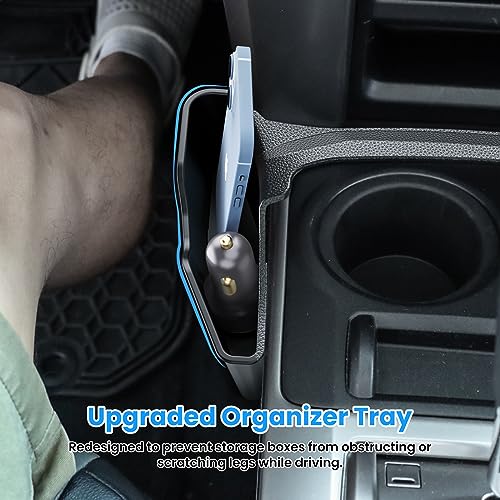 DIAMOOKY 3PCS Center Console Organizer for Toyota 4Runner - Product Imagery