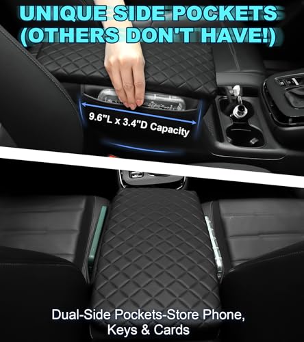 Center Console Armrest Cover for Honda CRV 2023-2026 Accessories - Product Imagery