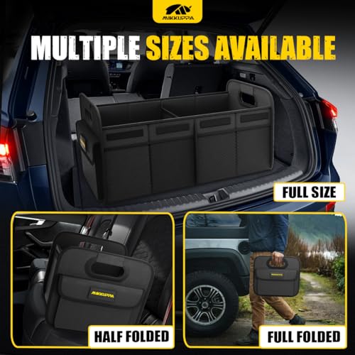 MIKKUPPA Car Trunk Organizer - 70L Collapsible SUV Trunk - Product Imagery
