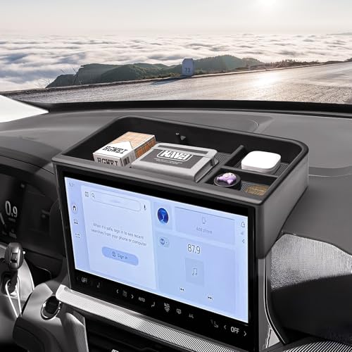 HGWEI Dash Storage Tray for 2025 2026 Ford Explorer Interior - Product Imagery