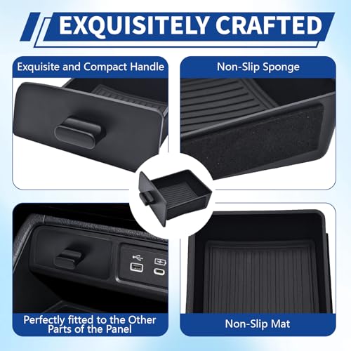 Center Console Storage Tray for 2023-2026 Honda Pilot & 2026 - Product Imagery