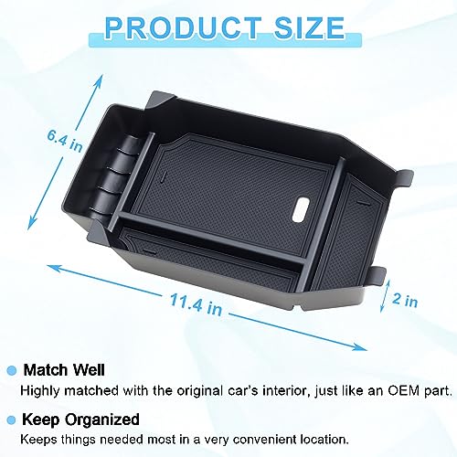 PIMCAR Center Console Organizer for 2023-2025 2026 Honda Accord - Product Imagery