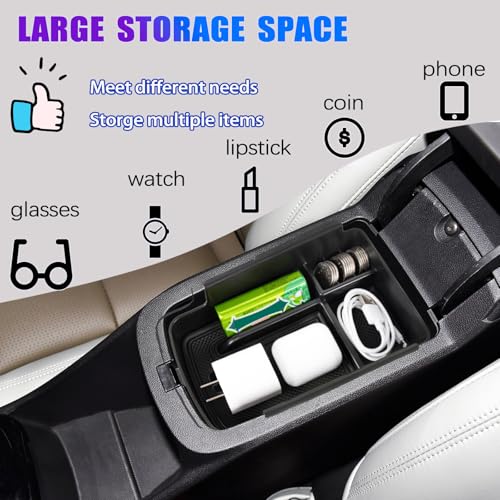 Center Console Organizer for 2024-2026 Chevy Trax/Buick Envista - Product Imagery