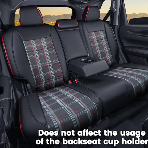 HKZ Fit CRV Car Seat Covers Full Set for Honda CR-V 2023 2024 - Product Imagery