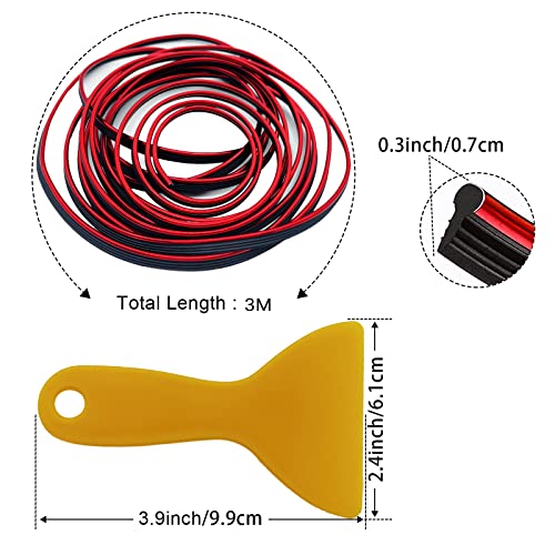 Car Interior Trim Strips,Universal 9.8 ft Car Electroplating - Product Imagery