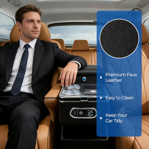 Center Console Organizer for Minivans, SUVs & Middle Van Seats - - Product Imagery
