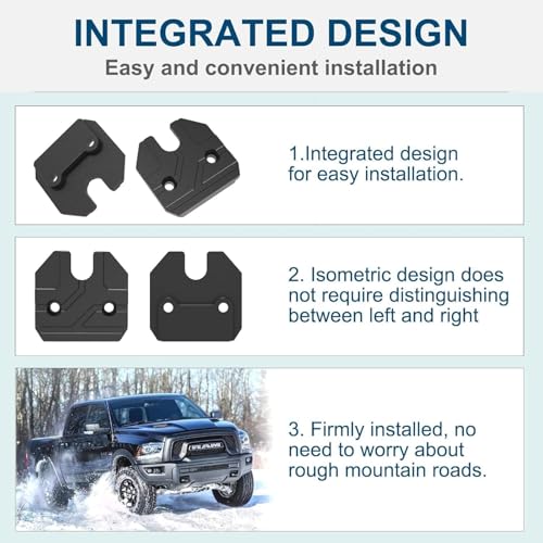 Sun Visor Repair Kit Compatible with RAM 1500 2019-2026, 2 Pack - Product Imagery