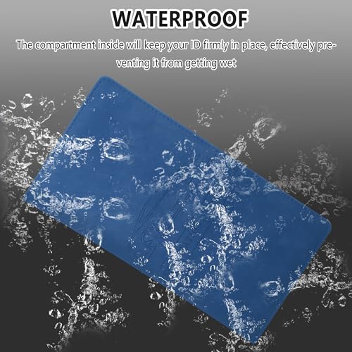 Car Registration and Insurance Holder,PU Leather Car Glove Box - Product Imagery