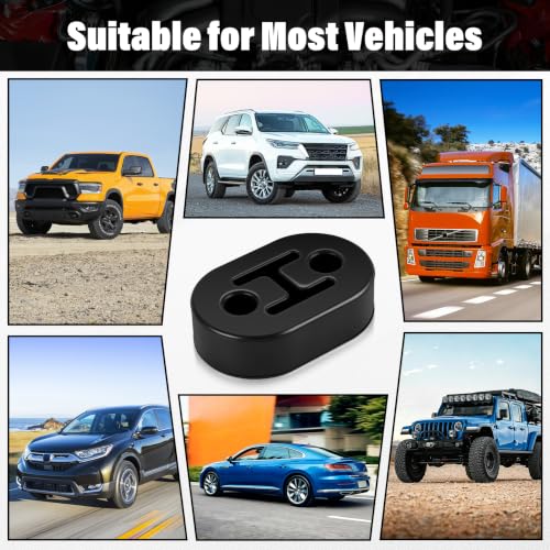 SINGARO Rubber Exhaust Hanger, Muffler Exhaust System, Heavy - Product Imagery