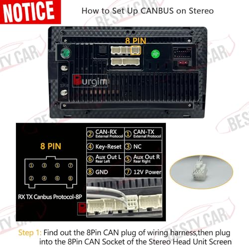 16pin Car Radio Stereo Power Retrofit Wiring Harness Cable - Product Imagery