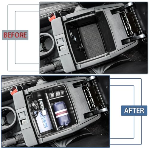 EDBETOS Center Console Organizer Tray Compatible with Jeep - Product Imagery