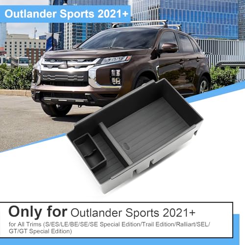 2021-2025 Outlander Sport Center Console Organizer, - Product Imagery