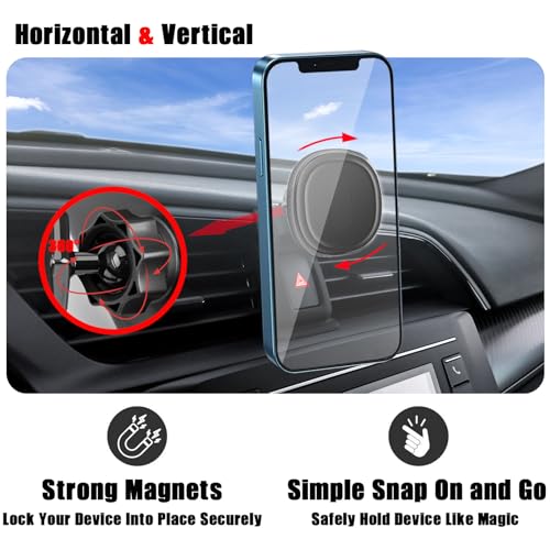 Car Phone Holder, Air Vent Stand Mount for Honda Civic 2021-2016 - Product Imagery