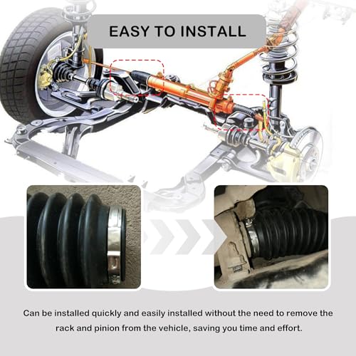 Car Rack and Pinion Boot Steering Rack Boot Tool Kit,Dustproof - Product Imagery