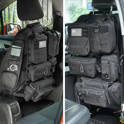 Tactical Car Seat Back Organizer,Tactical Molle Seat Back - Product Imagery
