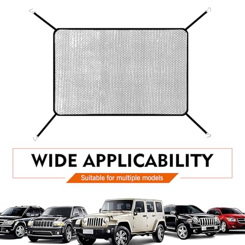 2 PCS Car Grill Mesh, Dustproof Anti-willow Radiator Protector, - Product Imagery