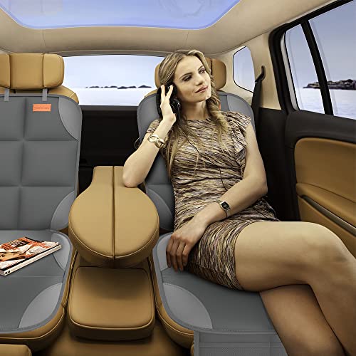 SMART ELF 2 Pack in Gift Box Car Seat Protector (Dark Gray) - Product Imagery