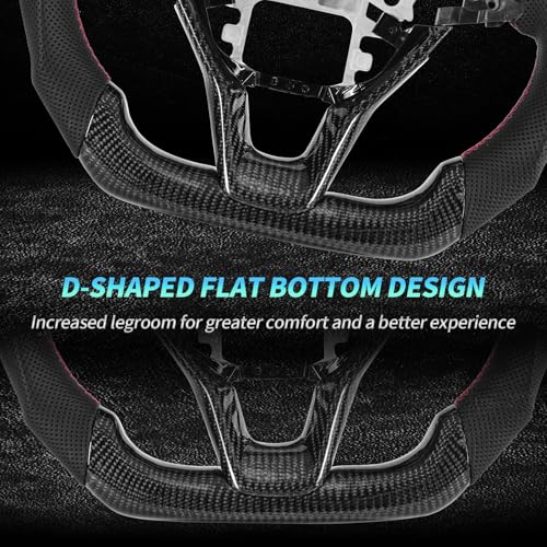 Carbon Fiber Steering Wheel for Honda Accord 10TH GEN 10 - Product Imagery