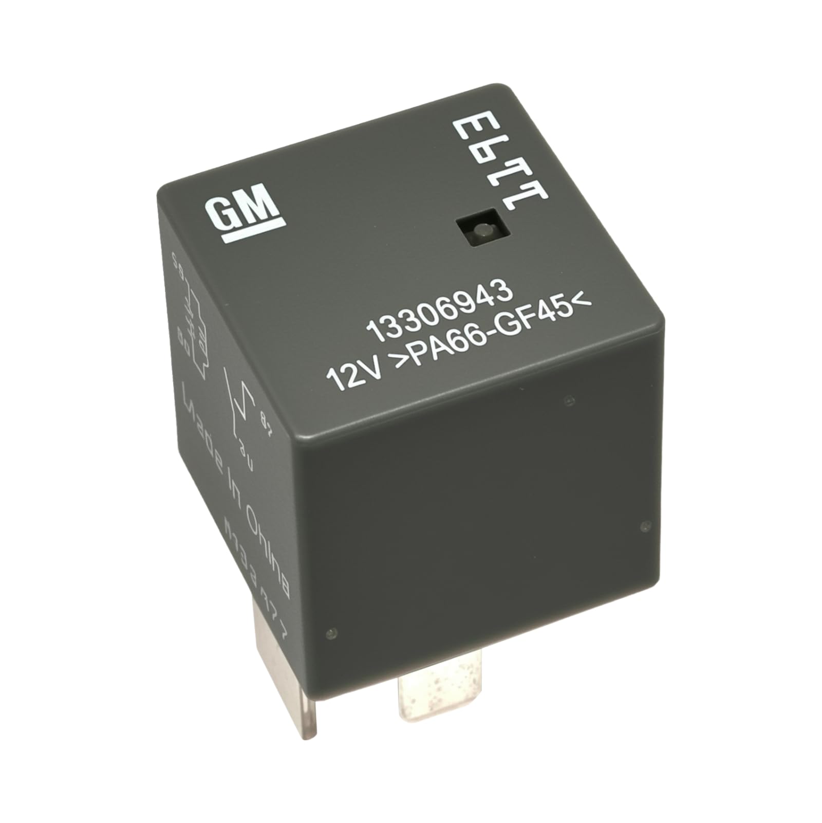 13306943 PA66-GF45 70A 12VDC 4Pins Automotive Relay - Product Imagery