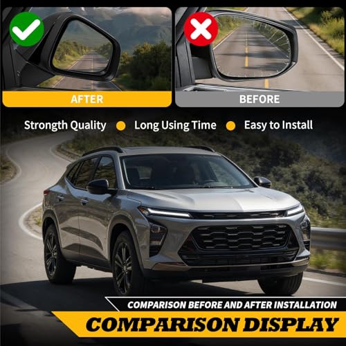 Right Side Mirror Assembly 3Pins Compatible with 2017-2022 Trax - Product Imagery