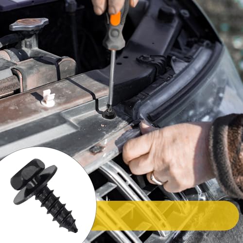 10PCS Car Fender Liner Screw Bolt, Bumper Screws, Bumper Cover - Product Imagery