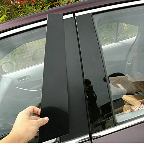 6pcs Exterior Door Window Pillar Posts Cover for Dodge Charger - Product Imagery