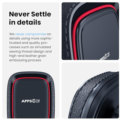 APPS2Car Magnetic Phone Mount for Car, Dashboard & Windshield - Product Imagery