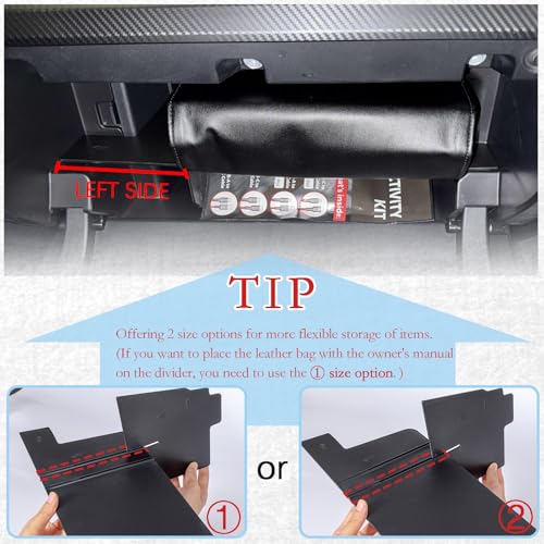 JDMCAR Glove Box Organizer Tray for 2025-2026 Toyota 4Runner - Product Imagery