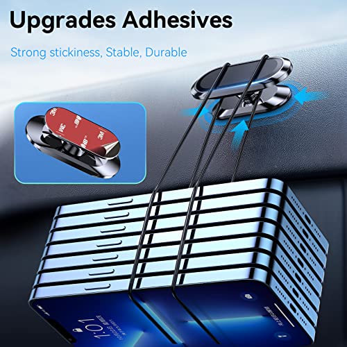 【2-Pack】 Magnetic Phone Holder for Car Dash【Strong Magnet】 - Product Imagery